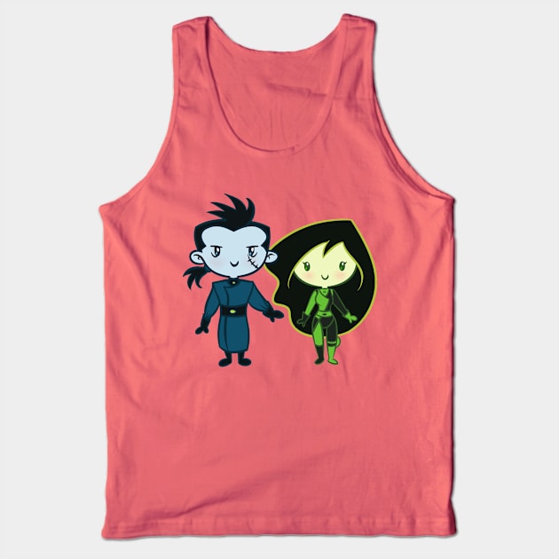 Drakken & Shego: Lil' CutiEs Tank Top by Ellador